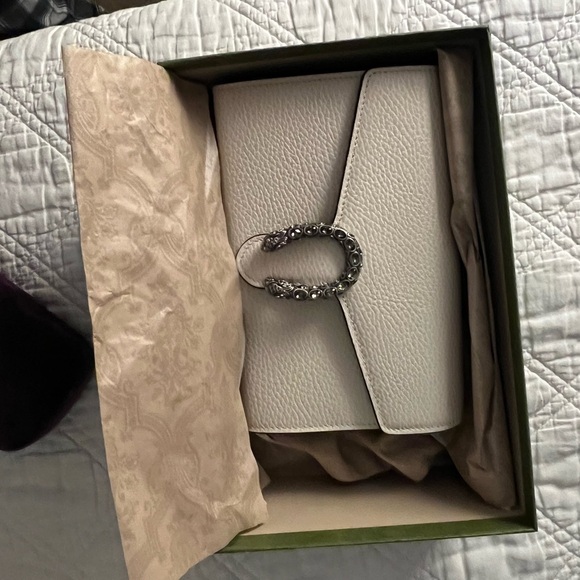 Gucci Dionysus Mini Leather Chain Wallet - Picture 4 of 11